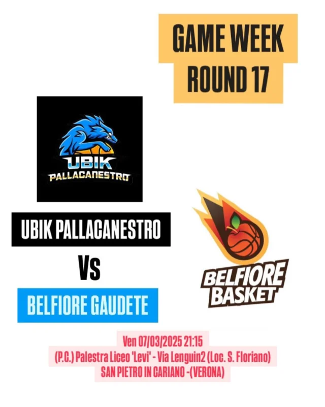 Importante match contro una squadra che ci ha sempre fatto sudare, essenziale per dare continuità dopo la scorsa vittoria e per guadagnare punti importanti per la classifica.
Forza cagnacci🏀🔥
Belfiore basket, un bel posto dove giocare.